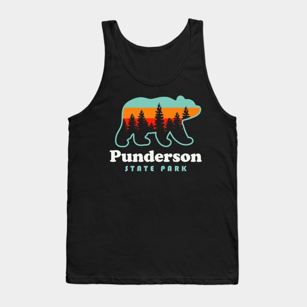 Punderson State Park Ohio Newbury Township Tank Top by PodDesignShop